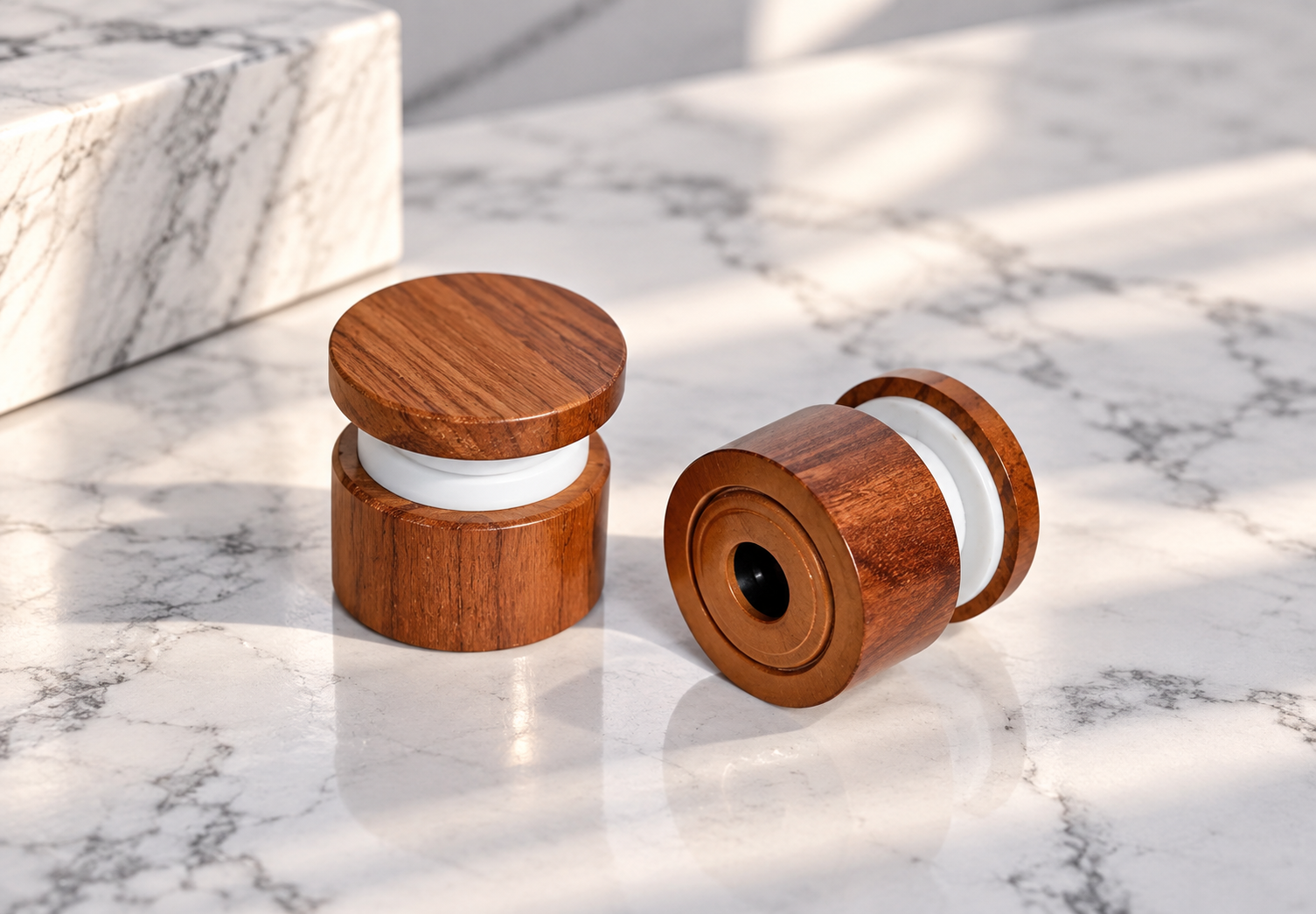 SS Wooden Coating Point Fitting